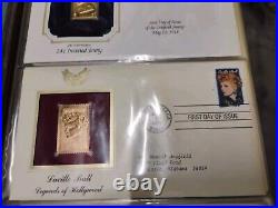 Golden Replicas Of United States Stamp Proof Replicas 22kt Gold Collection