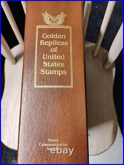 Golden Replicas Of United States Stamp Proof Replicas 22kt Gold Collection