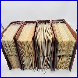 Golden Replicas Of United States Stamps Lot 4 Binders Over 150 22kt Gold Stamps