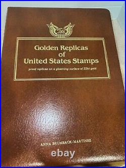 Golden Replicas of United States Stamps 22K gold 10-23-93 to 5-12-95 75 ea +