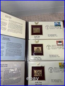 Golden Replicas of United States Stamps 22K gold 10-23-93 to 5-12-95 75 ea +