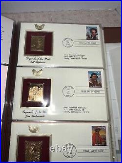 Golden Replicas of United States Stamps 22K gold 10-23-93 to 5-12-95 75 ea +