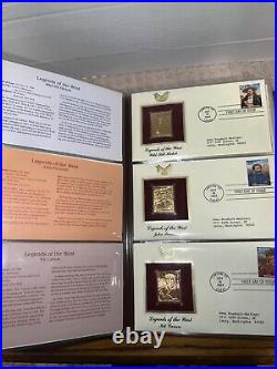 Golden Replicas of United States Stamps 22K gold 10-23-93 to 5-12-95 75 ea +