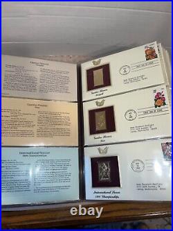 Golden Replicas of United States Stamps 22K gold 10-23-93 to 5-12-95 75 ea +