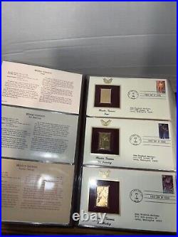 Golden Replicas of United States Stamps 22K gold 10-23-93 to 5-12-95 75 ea +