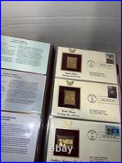 Golden Replicas of United States Stamps 22K gold 10-23-93 to 5-12-95 75 ea +