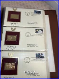 Golden Replicas of United States Stamps 22K gold 8-29-91 to 10-22-92 75 ea