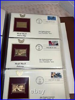 Golden Replicas of United States Stamps 22K gold 8-29-91 to 10-22-92 75 ea