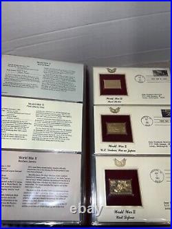 Golden Replicas of United States Stamps 22K gold 8-29-91 to 10-22-92 75 ea