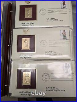 Golden Replicas of United States Stamps 22k