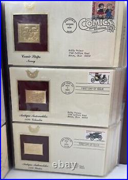 Golden Replicas of United States Stamps 22kt Gold Replica