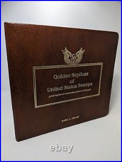 Golden Replicas of United States Stamps Proof 22K Gold, 1 Album 1984-1985 (41ct)