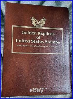 Golden Replicas of United States Stamps in 22K Gold