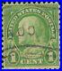 Green Ben Franklin Unique Flag Cancel US STAMP 1C Used CON Connecticut Rotary