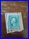 Green George Washington 1 Cent Stamp Rare US Postage. Over 100 Years Old