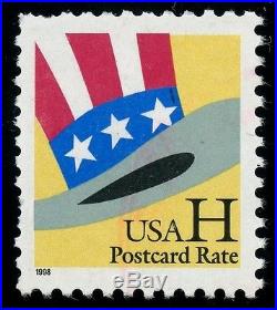 H Unissued Used Non-denomination Stamp With Pse Cert Wlm1634