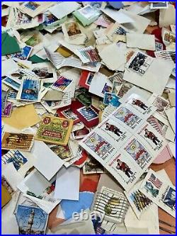 HUGE Lot Of Used US And Foreign Stamps And Ohio Prepaid Sales Tax Receipt Stamps