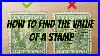 How To Find The Value Of A Stamp