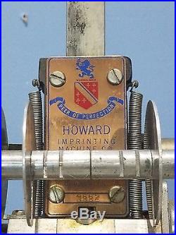 Howard Imprinting Personalized Hot Foil Stamping Machine