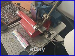 Howard Personalizer Imprinting Machine / Hot Foil Stamping WORKS GREAT