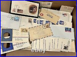 Huge U. S. Stamp Lot Box On/off Paper Stamps, Covers, Album Pages, Mint, Used