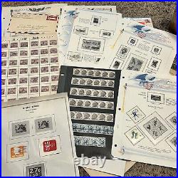 Huge U. S. Stamp Lot Box On/off Paper Stamps, Covers, Album Pages, Mint, Used