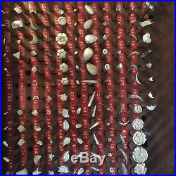 Huge Vintage Craftool Leather Craft Lot! OVER 295 Leather Stamping Tools. READ