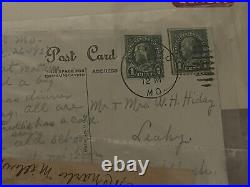 Huge Vintage Stamps Lot USA & International Stamps And Old Postcards