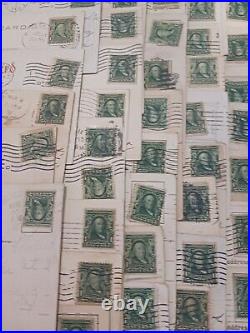 I Cent Franklin Stamps
