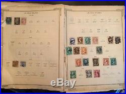 International Postage Stamp Album 1897 Edition Illustrated Engravings 839 STAMPS