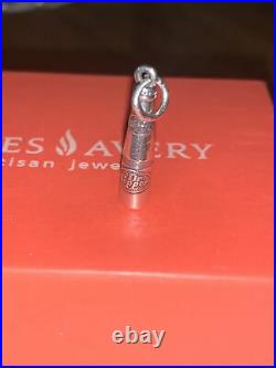 James Avery RETIRED Sterling Silver Dr. Pepper Bottle Charm Strong Stamp