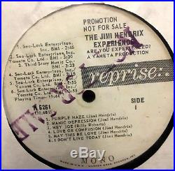 Jimi Hendrix Are You Experienced 1967 R6261 RARE MONO Stamped Promo