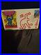 KEITH HARING INTERNATIONAL YOUTH YEAR 1984 withDRAWING & SIGNED VERY RARE