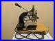 KINGSLEY GOLD, TWO LINE STAMPING / HOT FOIL MACHINE With TABLE, NICE