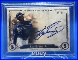 Ken Griffey Jr 2014 Topps Museum Collection /10 Auto Archival Autograph Mariners