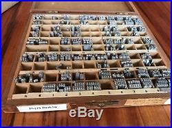 Kingsley Hot Stamp Machine M-50 with a lot of extras