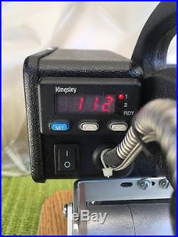 Kingsley M-101 Hot Foil Stamping Machine limited usage