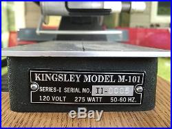 Kingsley M-101 Hot Foil Stamping Machine limited usage