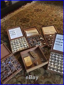 Kingsley M75 Foil Machine with Large Lot of Letters Stamps, Foils +/No Reserve