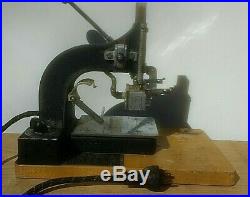 Kingsley stamping machine, hot foil