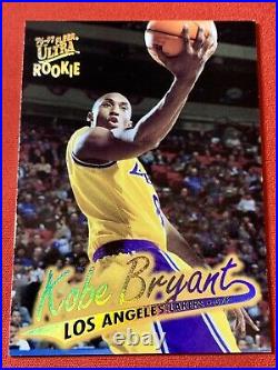 Kobe Bryant 1996-97 Fleer Ultra Gold Medallion #G-52 Rookie RC Super Rare SSP