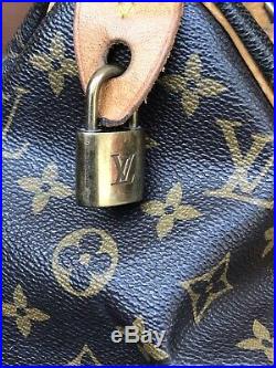 LOUIS VUITTON SPEEDY 25 HAND BAG PURSE MONOGRAM CANVAS (Stamped FH1921)