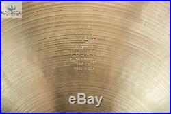 Large Stamp Vintage 1954-1957 Avedis Zildjian 20 Ride Cymbal 2,058 Grams
