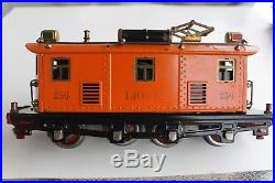 Lionel 256 Pre War O Gauge Electric Engine Twin Motor 1920's Rubber Stamped