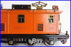 Lionel 256 Pre War O Gauge Electric Engine Twin Motor 1920's Rubber Stamped