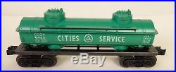 Lionel Postwar #6465-110 Rare Cities Service Tank Car-ln In Over Stamped Ob