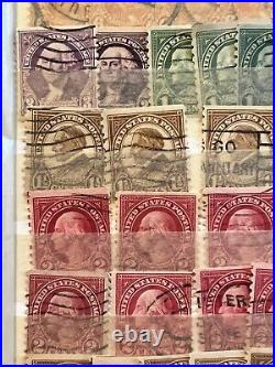 Loaded Top Bottom Imperfs U. S. Investor Lot Of U. S. Stamps In Stock Page