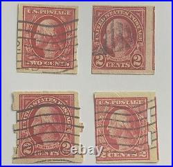 Lot Of Washington Imperf And Vending Machine Stamps