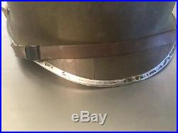 M1 Fixed Bale Front Seam Helmet 26th Infantry Liner 225 Heat Stamp