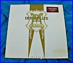 MADONNA PROMO LOT THE IMMACULATE COLLECTION 12 VINYL & PRESS KIT Gold Stamp LP